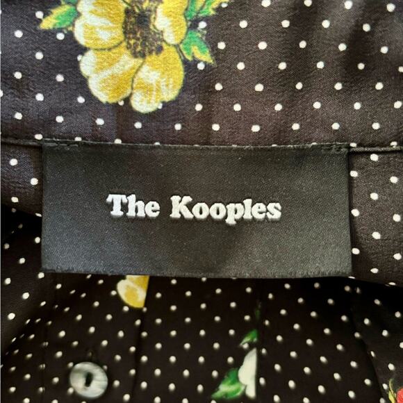 The Kooples - Silk Button Down Blouse - Picture 6 of 8